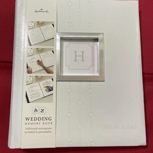 Hallmark A to Z Wedding Memory Book - Hallmark Album - Picture 1 of 16