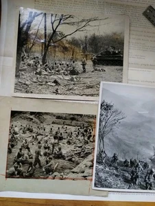 1953 KOREAN WAR Press Photos POW American SOLDIERS NAMES articles News Captured - Picture 1 of 6