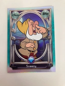 Topps Disney Wonder 2025 #106 Sneezy - Snow White and Seven Dwarfs Base Tier 2 - Bild 1 von 2