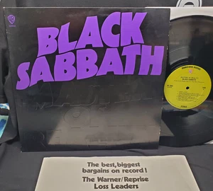 Black Sabbath Master of Reality TRUE FIRST PRESS 1st Misprint Error Green Label - Picture 1 of 11