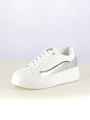 Sneakers stringate donna argento Carla Kote art. 3601K - Immagine 1 di 4