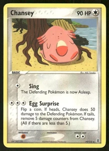 Pokemon Tcg Chansey #19 Pokemon Fire Red & Leaf Green LP - Picture 1 of 2