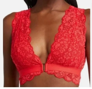 Sujetador We Are HAH Free People Got Ur Back Sirena Rojo Talla M - Imagen 1 de 6