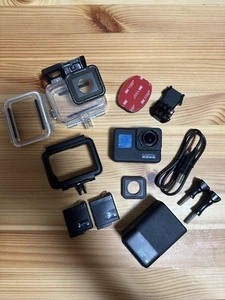 GoPro HERO7 Black Action Camera Body with Waterproof Case Mounts & Accessories - Picture 1 of 4
