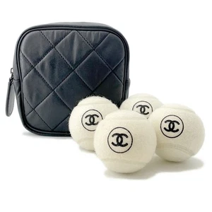 CHANEL Tennisball Set für Hartplätze Canvas/Elastic weiß A52852 - Bild 1 von 9