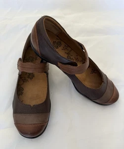 Zapatos para mujer Taos Bravo Mary Jane talla 8,5 ortopédicos de cuero marrón #13241 - Imagen 1 de 17