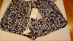 Neu mit Etikett Calme M Elements Reiseshorts blaue Punkte - Bild 1 von 3