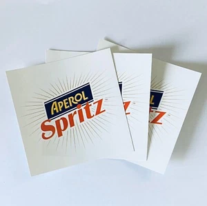 3x naklejka z logo Aperol ok. 10x10 cm nowa | pub barowy - Zdjęcie 1 z 1