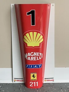 WOW!! Michael  Schumacher FORMULA 1 F1  sign Race Car nose Style Sign - Picture 1 of 5
