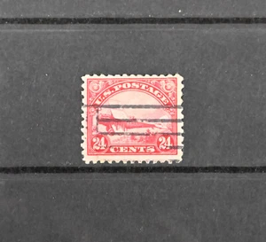 USA Scott # C6 F-VF Used Minor UL bend BOB US Air Mail Stamp Cat $30 - Picture 1 of 2