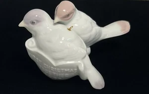 Lladro Love Birds Christmas Ornament  First Christmas Together 1991 - Picture 1 of 19