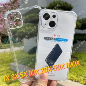 Großhandel Großpackung stoßfeste durchsichtige Schutzhülle Posten für iPhone 14 13 12 11 15 16 XS - Bild 1 von 12