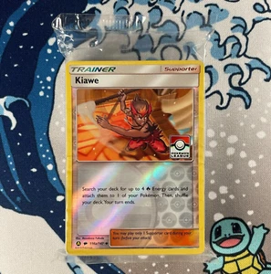 Kiawe 116a/147 Pokemon League Promo Sun & Moon Pokemon Card NEW/SEALED - Picture 1 of 3