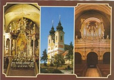 alte AK Tihany - Abteikirche - drei Ansichten ungelaufen Ansichtskarte C1110h