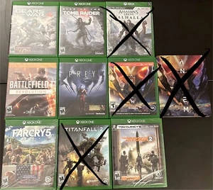 Xbox Spiel Set - Xbox One, Xbox 360 - Call of Duty, Assassin's Creed, Battlefield - Bild 1 von 4