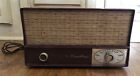 Vintage Zenith Consoltone Radio Model #XD50R Burgundy Bakelite Case 1960’s