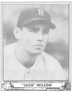 1986 1940 Play Ball Reprint #31 Jack Wilson NM-MT Red Sox - Picture 1 of 2