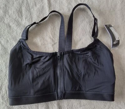 Бюстгальтер на молнии передний спортивный беспроводной Natori Yogi 736050 34G - Изображение 1 из 2