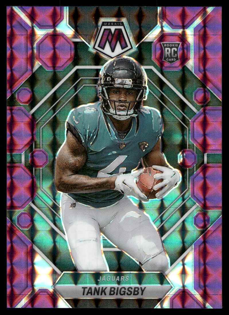 2023 Panini Mosaic PURPLE Tank Bigsby Rookie 4/49 Jaguars #364 C49