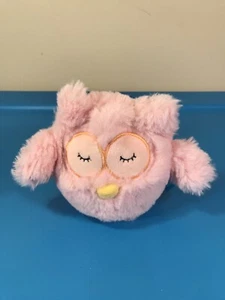 Manhattan Toy Squeezmeez Pink Owl Ball 4" - SOFT! - Picture 1 of 7