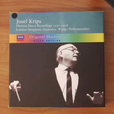 JOSEF KRIPS Historic Decca Recordings 1950-1958 BOX EX/EX(5CD) - Bild 1 von 4