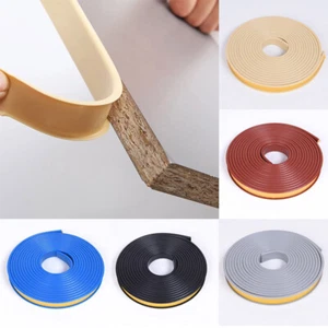 Table Edge Banding Tape Protector Cover Silicone Windows Sink Seal Strip Sticker - Picture 1 of 17