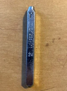 ImpressArt 3MM Hebrew Letter Alphabet FINAL TZADI ONLY - Picture 1 of 1