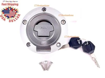 NUEVA TAPA DEL TANQUE DE COMBUSTIBLE DE MOTOCICLETA PARA YAMAHA FZ8 2011 A 2013 / FZ6R 2009 A 2017 EE. UU. Foto 1 de 4