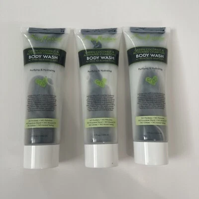 (3) Jabón corporal de coco verde y carbón activado Shea Moisture 9 oz Foto 1 de 2