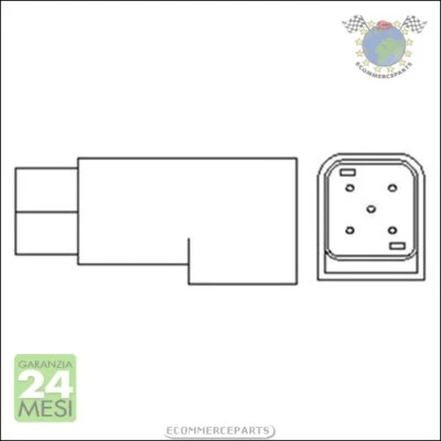 Sonda Lambda M.Marelli per FORD TRANSIT SCORPIO COURIER GALAXY FIESTA PUMA - Immagine 1 di 3
