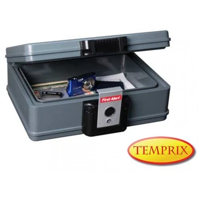 First Alert 2017FE Feuer- und wasserfeste Dokumentenbox, feuerfeste Geldkassette - Bild 1 von 4