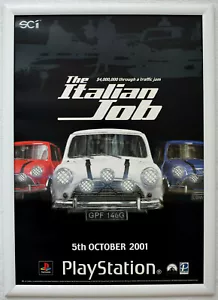 Póster promocional The Italian Job RARO PS1 42 cm x 59 cm - Imagen 1 de 1