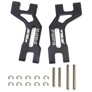 Aluminum Rear Upper Suspension Arms Set For Tamiya DT-03 DT-02 DT-04 Buggy Car - Picture 1 of 8