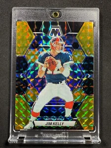 2023 Mosaic Black & Gold Choice JIM KELLY /8 BILLS HOF #26 - Picture 1 of 2