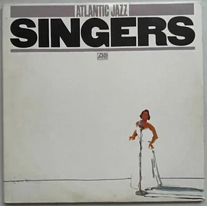 VARIOUS ARTISTS Atlantic Jazz Singers 2LP g/fold 1986 ATLANTIC OZ K-TEL EX/EX - Picture 1 of 4