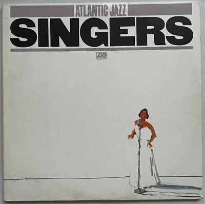 VARIOUS ARTISTS Atlantic Jazz Singers 2LP g/fold 1986 ATLANTIC OZ K-TEL EX/EX - Image 1 of 4