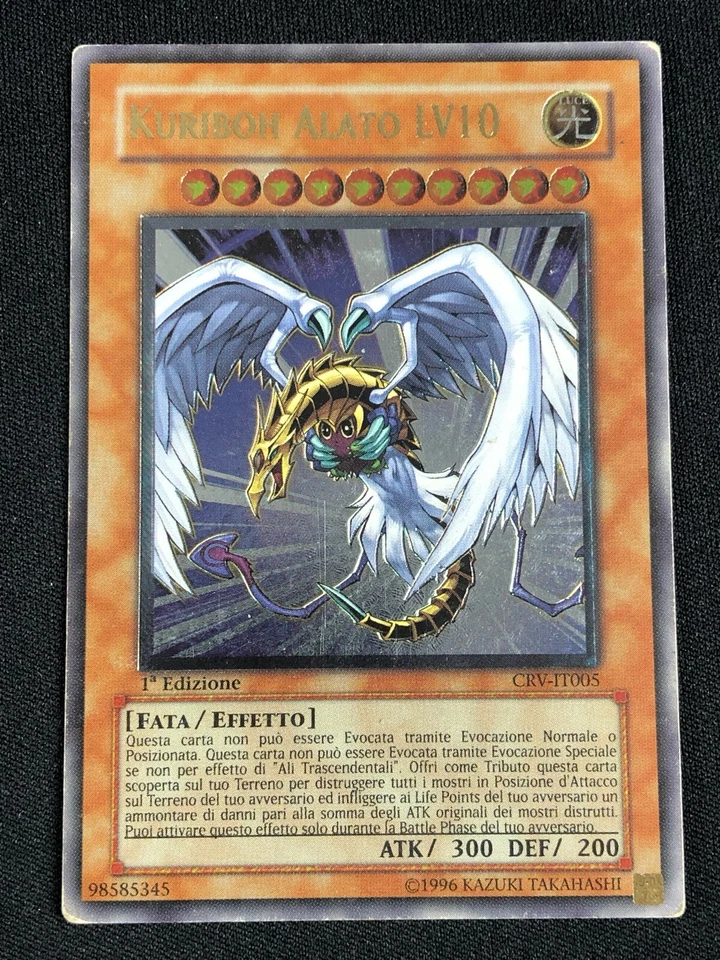 YUGIOH WINGED KURIBOH LV10 CRV-IT005 1ST ULTIMATE MP ITALIAN - Image 1 of 1
