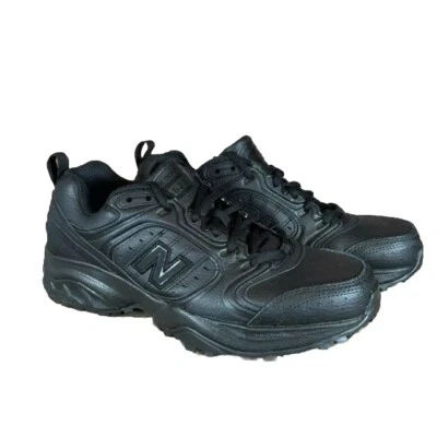New Balance 623 Zapatos de Cuero Negro para Tripulaciones Caminar Talla 8.5D Antideslizantes Foto 1 de 4
