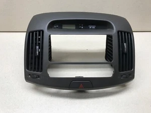 07-10 Hyundai Elantra Dash Radio Digital Clock Climate Air Vent Trim Factory - Bild 1 von 4