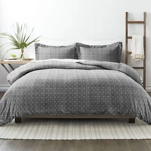 LINEN MARKET Twin Duvet Cover for Twin Gray - Experience Hotel-Comfort with U... - Picture 1 of 6