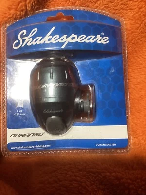 NEW IN PACKAGE - SHAKESPEARE DURANGO CLOSED FACE SPINNING REEL - SPOOLED WITH 8# - Image 1 of 4
