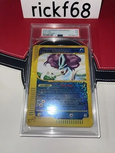 2003 POKEMON AQUAPOLIS #8 SUICUNE BOX TOPPER PSA 5 - Picture 1 of 2