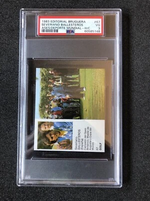 Seve Severiano Ballesteros 1983 #67 Card PSA EX RARE Golf ASES DEPORTE - Image 1 of 3