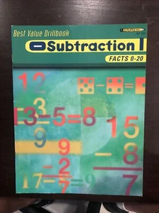 Best Value Math Drill Book, Subtraction 1, David Hudson - Foto 1 di 2