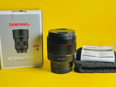 Samyang 85mm f/1.4 Auto Focus Lens for Canon RF - image 1 of 4