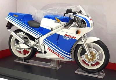 Honda NSR250R 1988 Aoshima escala 1/12 11157-3800 - azul/blanco Foto 1 de 4
