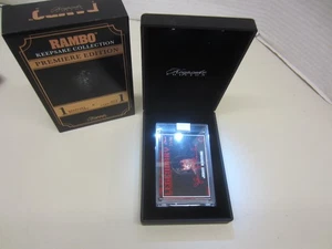 2024 Rambo Keepsake Collection JOHN RAMBO Legendary Lasersignatures 07/99 Movie - Bild 1 von 6