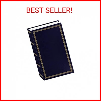 Navy Blue Photo Album with 504 Pockets for 4x6 Photos - Image 1 of 2