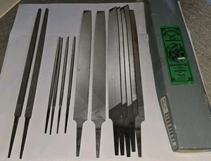 13 Nicholson Files 10" Mill, Second Cut 08673NN Various Round & Square NOS 🇺🇸  - Picture 1 of 10