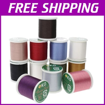 KO Nylon Beading Thread, 12-Pack Assortment - Image 1 of 4